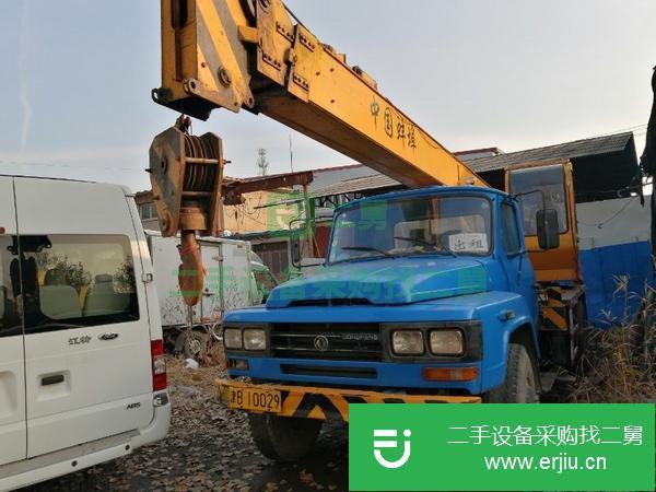 天津出售二手蚌埠八噸吊車車況好安全無事故手續齊全