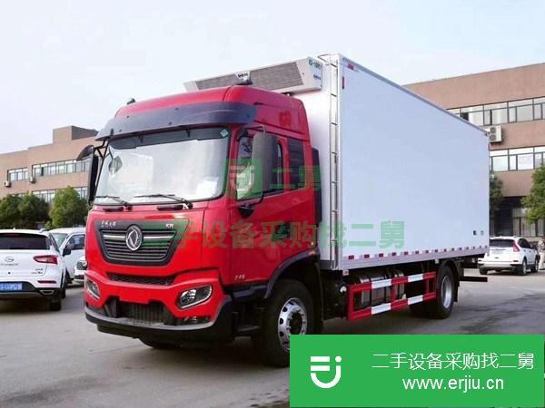 湖北出售二手解放J6245馬力6.8米冷藏車