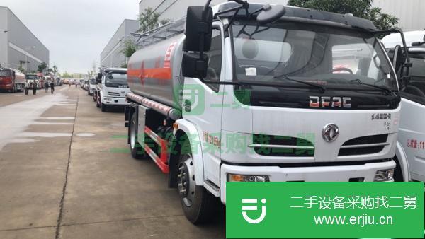 福建出售二手8噸油罐車萬里揚6檔變速箱玉柴150馬力發動機包上戶