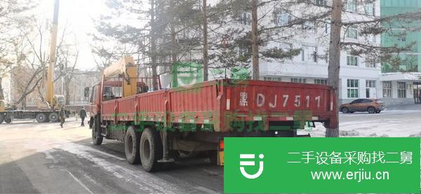 黑龍江出售二手徐工12噸隨車吊