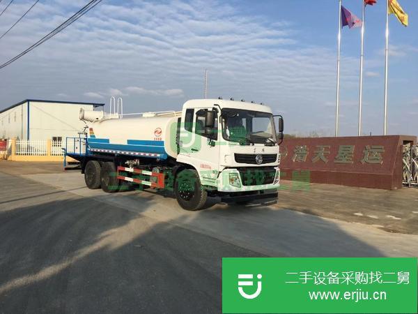 福建出售二手東風后八輪20方灑水車國三
