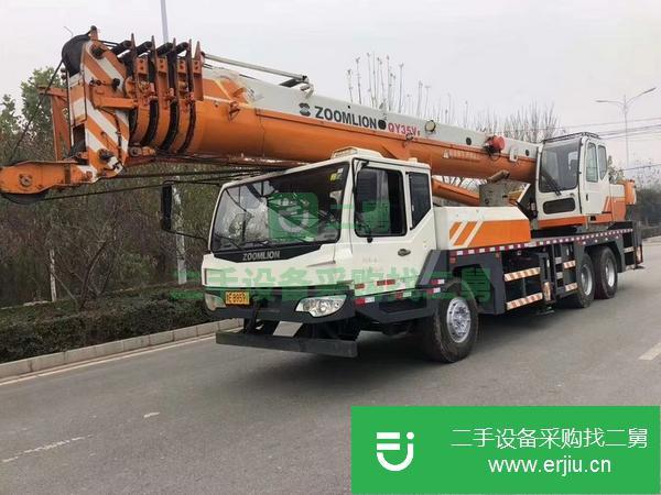 河南出售二手中聯(lián)吊車國四排放手續(xù)齊全可提檔過戶