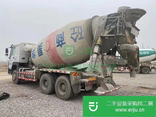 浙江出售14年國四豪沃攪拌車 大12拉14方 三一上裝 車況精品 整車新輪胎