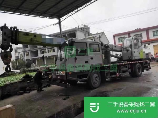 貴州出售二手中聯(lián)12噸國五吊車車況精品無事故
