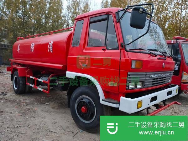 河北出售二手東風12噸消防車康明斯160馬力發動機