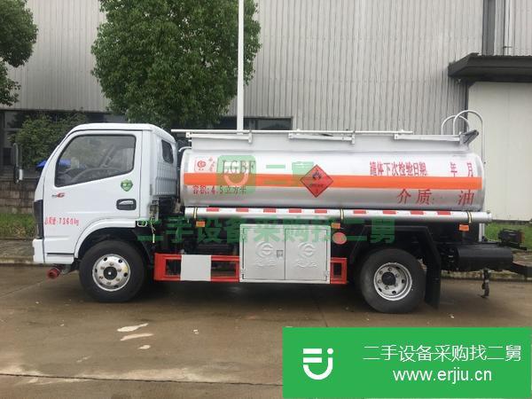 天津出售二手5噸多利卡油罐車