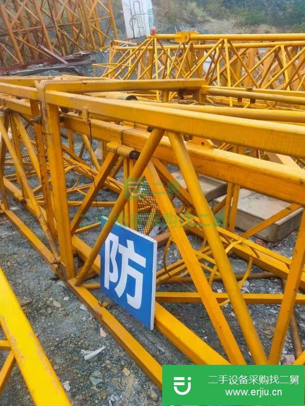 湖南出售二手中天5610塔吊共24個節(jié)三套附墻