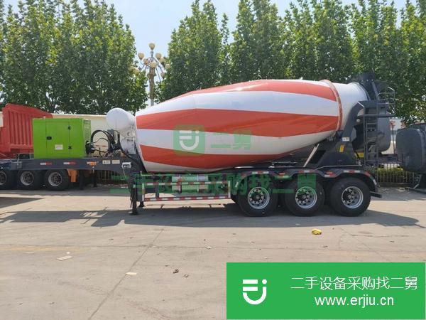 湖北出售二手攪拌半掛車