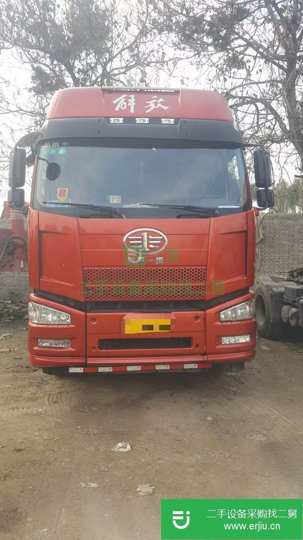 遼寧出售解放牽引車，420馬力單驅(qū)，全保險車況精品，帶獨立空調(diào)輪胎九成