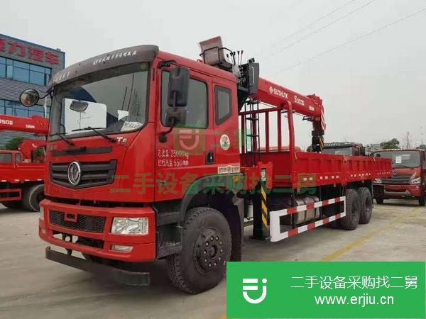 重慶出售二手東風(fēng)12噸隨車吊