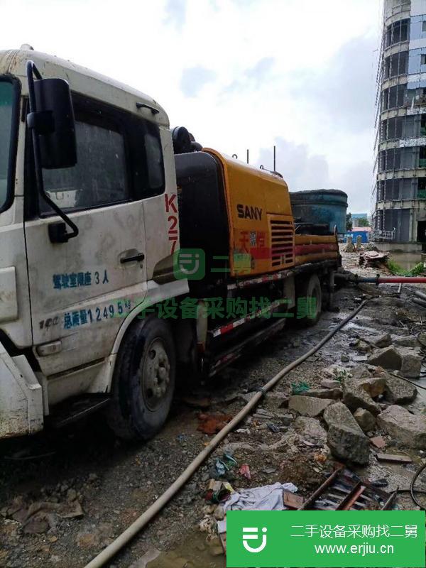 湖南出售二手三一9018車載泵工地看車
