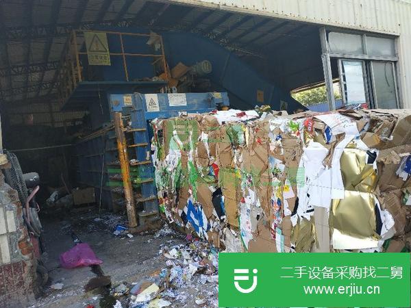 河南出售二手多功能液壓廢紙打包機