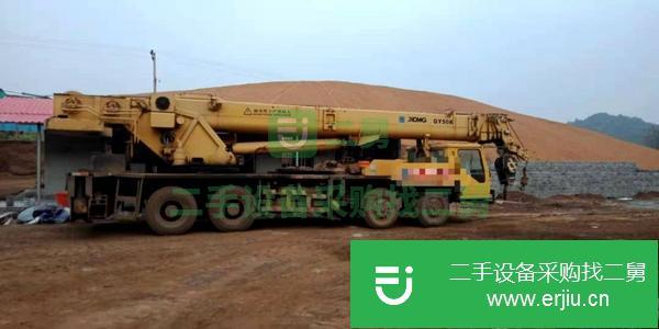 湖南出售二手06年徐工50k汽車吊