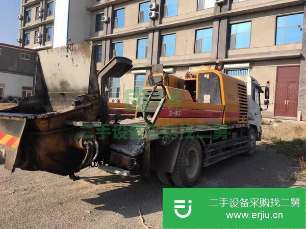 河北出售二手11年三一9018車載泵，手續齊全