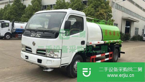 廣西出售二手東風5噸灑水車朝柴發動機