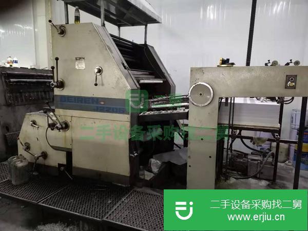 河南出售二手紫云雙面05雙色印刷機(jī)