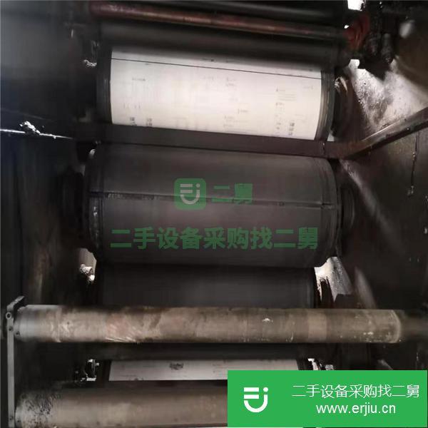 湖北出售二手雙倍徑單色大滾筒輪轉印刷機