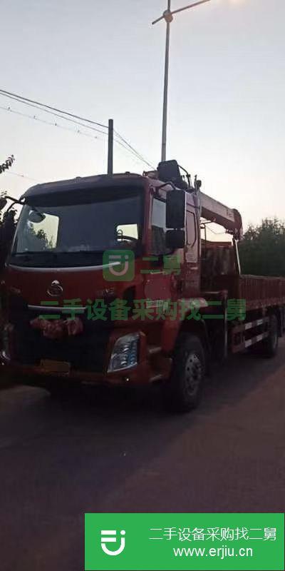 湖北出售二手三一大八噸隨車吊國五