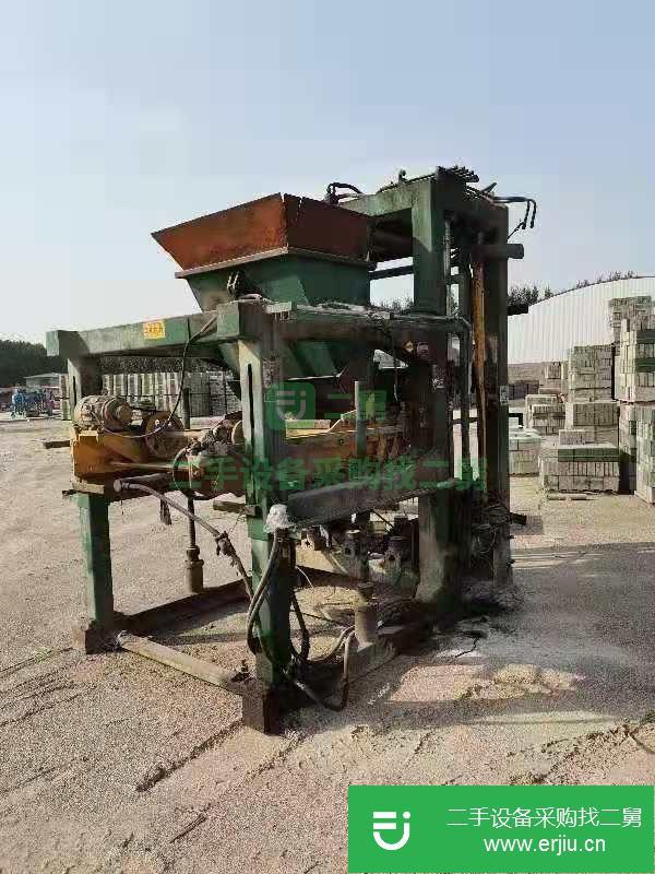 河北出售二手b3一套半自動制磚機