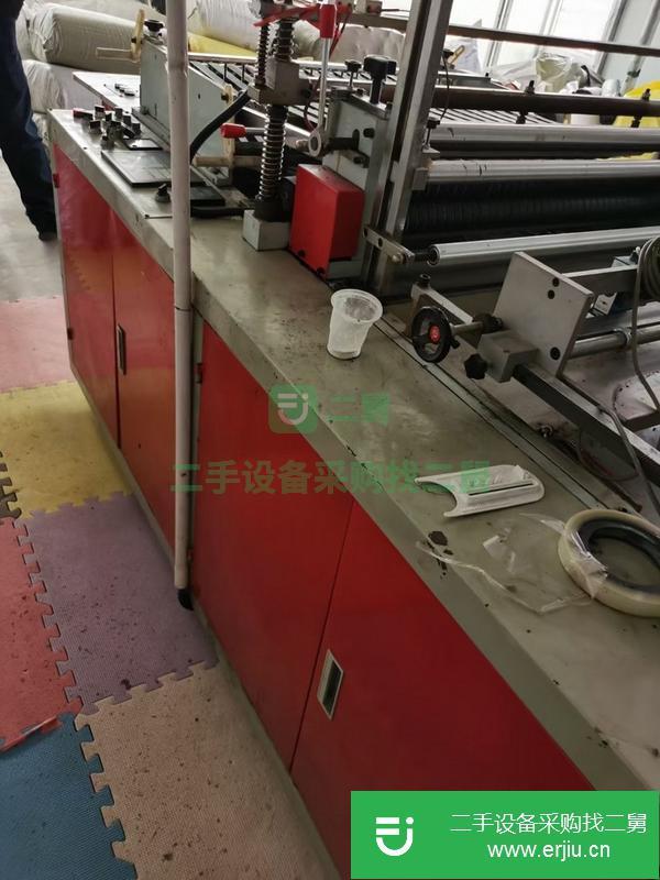 浙江出售二手萬源熱切制袋機800寬