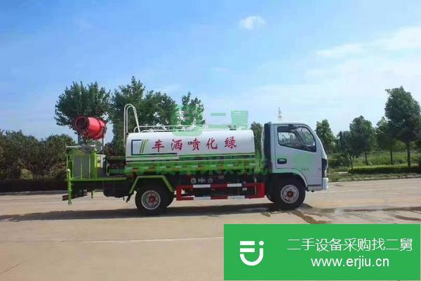 青海出售二手國六5噸東風(fēng)多利卡灑水車