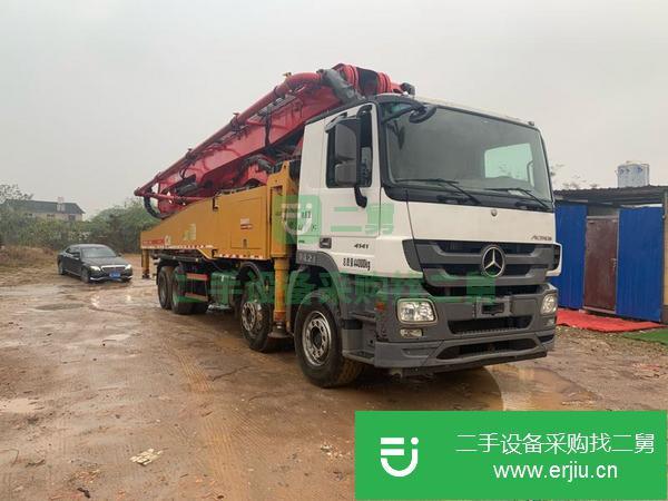 北京出售二手奔馳三一18年國五56米泵車