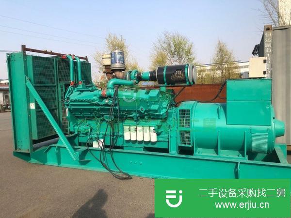 黑龍江出售二手康明斯1000千瓦發電機組