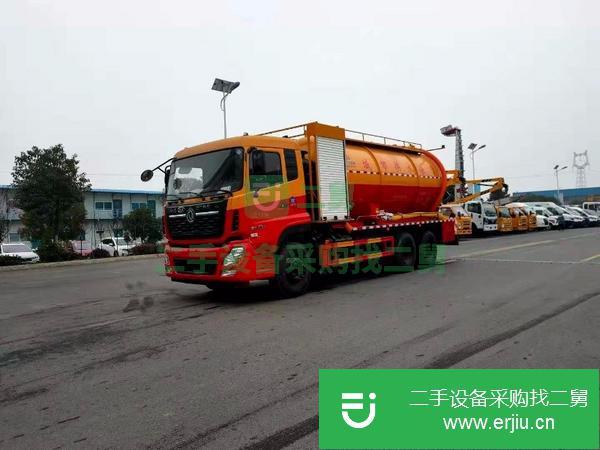 廣東出售二手東風(fēng)天龍后八輪22方清洗吸污車