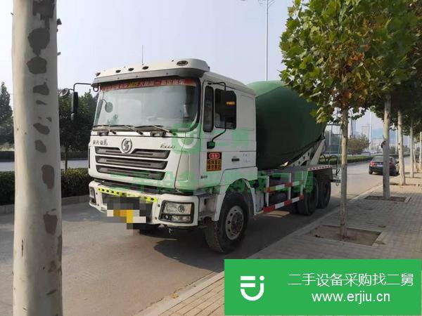 河南出售二手德龍攪拌車大14方手續(xù)齊全