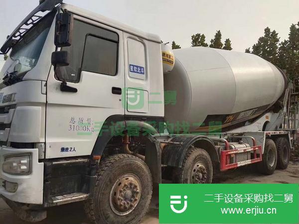 貴州出售二手豪沃國五攪拌車大20方
