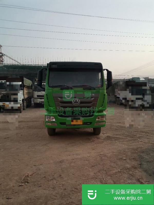 廣東出售二手重汽浩瀚前四后八自卸車