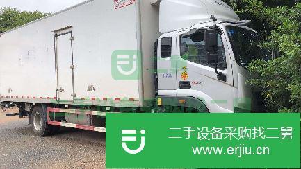 江西出售二手福田歐馬可中卡170馬力冷藏車