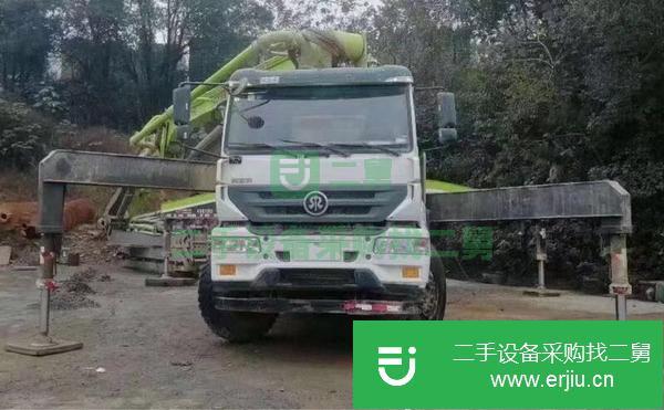 湖南出售二手中聯37米泵車手續齊全包過戶