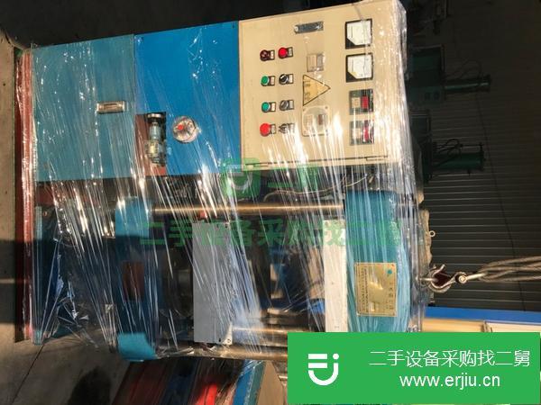 河北出售二手50噸半自動硫化機