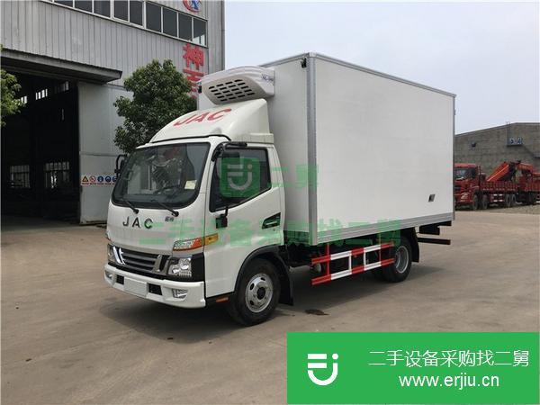 甘肅出售二手江淮駿鈴4.2米國五156馬力冷藏車