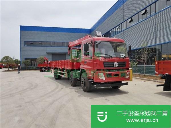 河南出售二手東風專底小三軸隨車吊