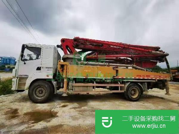 貴州出售二手三一37米國五泵車