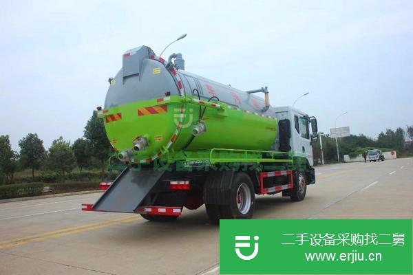 重慶出售二手東風多利卡6方高壓清洗吸污車