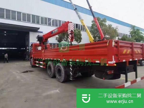 甘肅出售二手12噸直臂隨車吊
