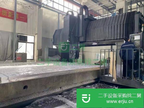 浙江出售二手臺灣喬福6米動柱式龍門五面體加工中心