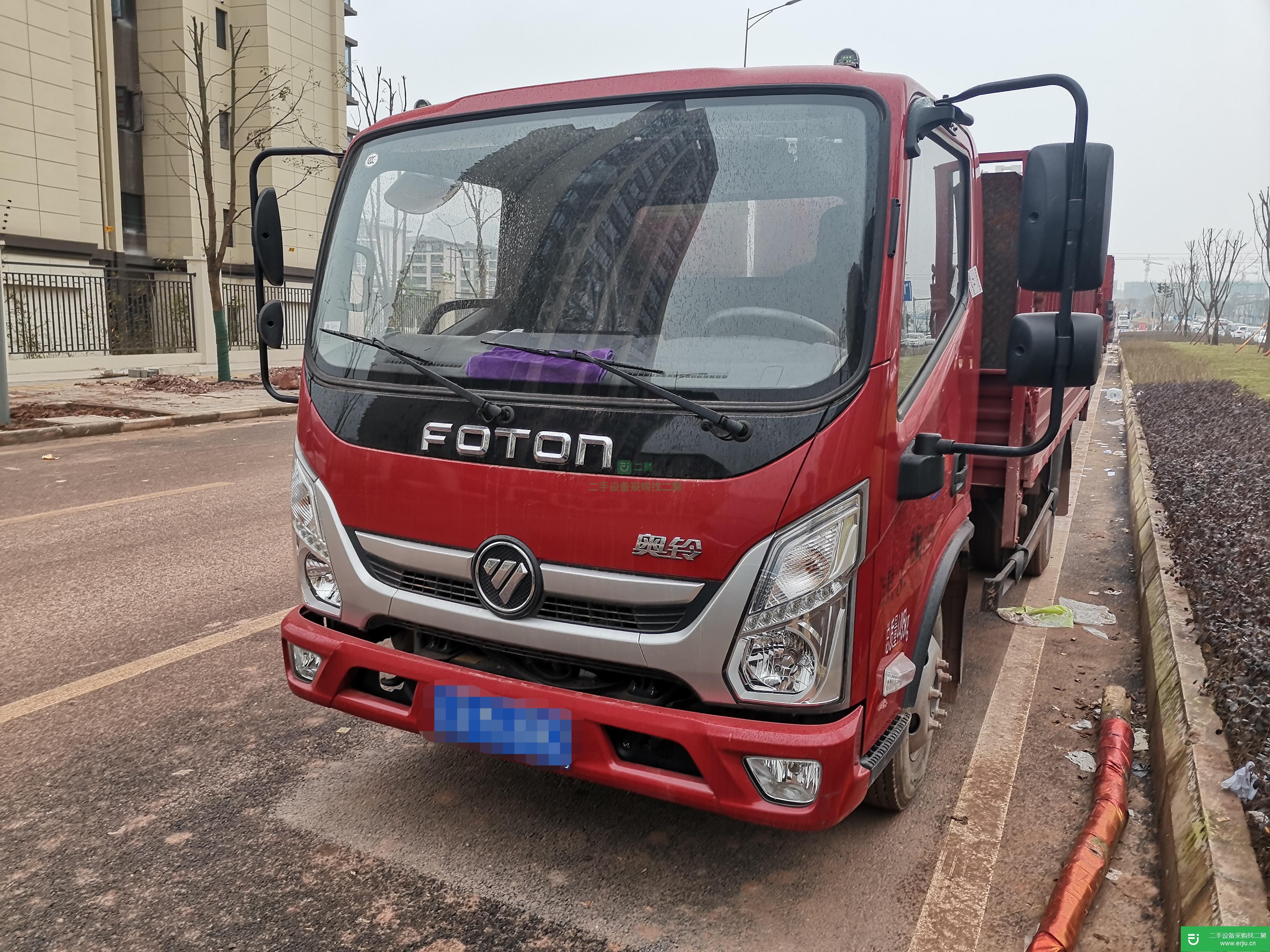 重慶出售二手福田奧鈴115馬力貨車