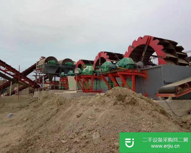 山東出售二手移動洗砂機