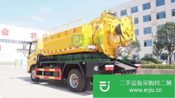 四川出售二手東風(fēng)多利卡10方高壓清洗吸污車
