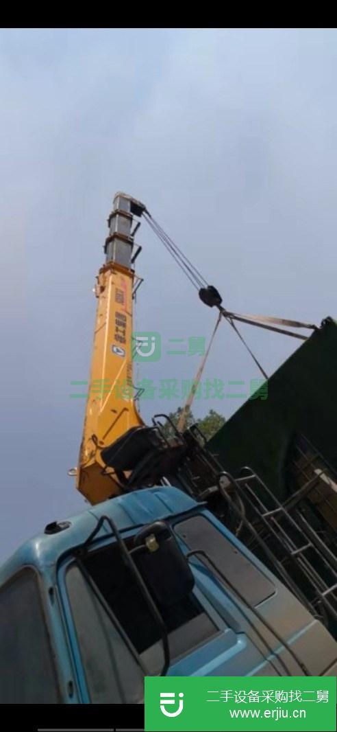 湖北出售二手單橋8噸徐工隨車吊