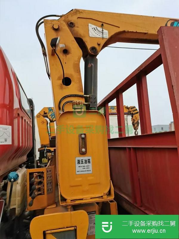 湖北出售二手重汽王牌19年4噸隨車吊