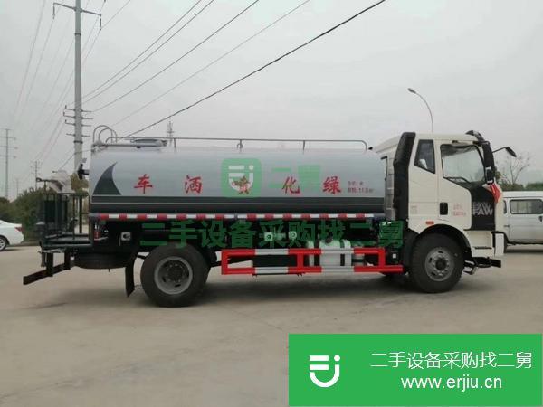 河南出售二手15方園林綠化灑水車5噸