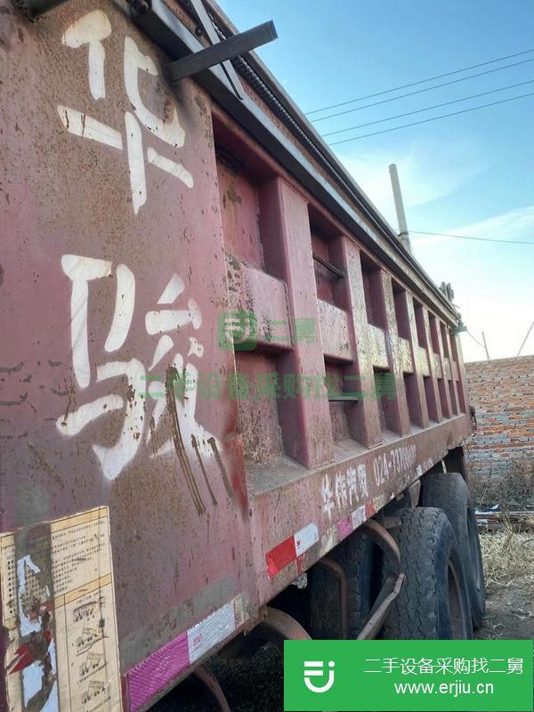 吉林出售二手德龍F3000后八輪自卸車