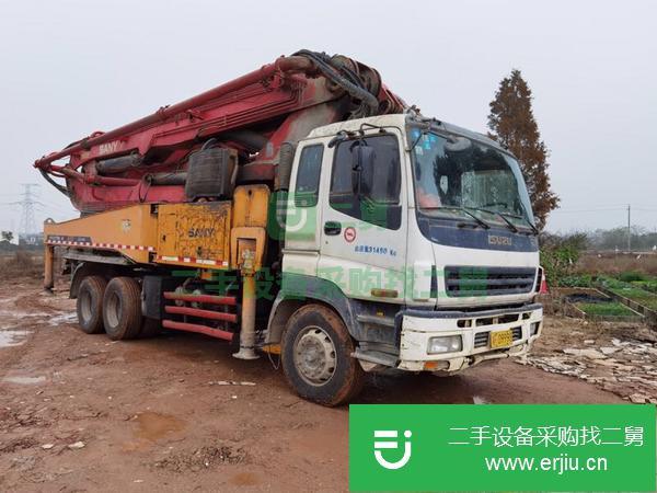 湖南出售二手五十玲46米泵車