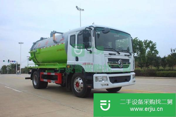 重慶出售二手東風多利卡6方高壓清洗吸污車