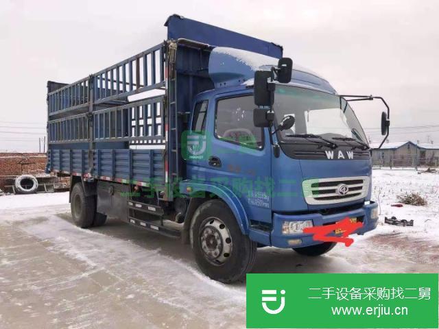 黑龍江出售二手14年奧馳6米3高欄貨車